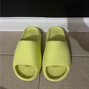Yeezy Adidas Bright Yellow Slide Sandals